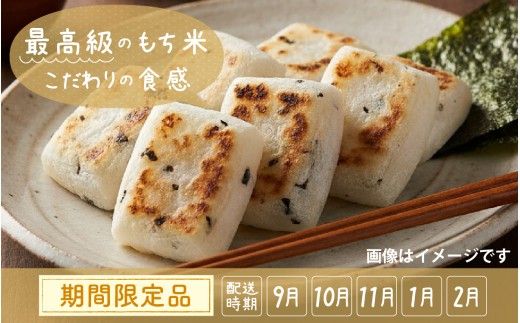 【先行予約】コンブのし餅【26年度9月以降順次発送】｜ 餅 もち おもち お餅 モチ 焼餅 おやつ 冷凍