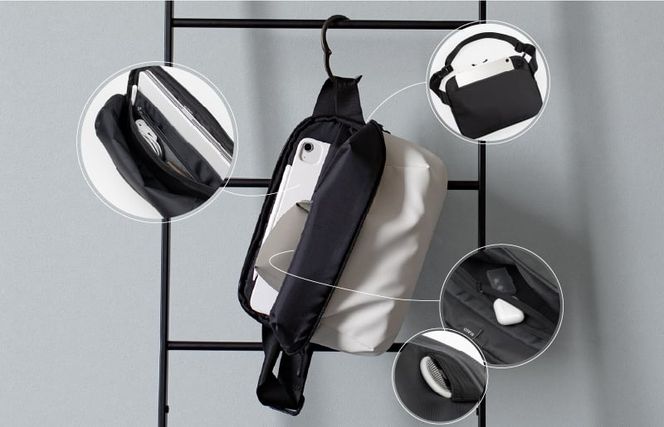 G2804 【スピード発送】スリングバッグ タフトスリング（ブラック）