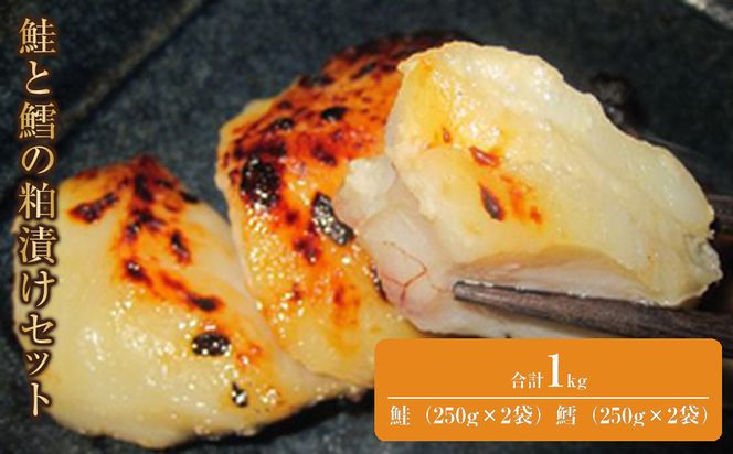 鮭と鱈の粕漬けセット 生産者 支援 応援 016942_AH198