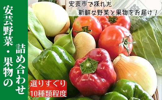 "安芸野菜 果物 詰め合わせ 野菜 果物盛り合わせ 季節 特産品 地元 新鮮 おいしい 贈答用 ギフト 安芸駅ぢばさん市場 高知県 特産 旬 農産物 お土産 フルーツ 野菜セット 産直 詰合せ 安芸市 高知県 "