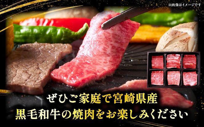 宮崎県産黒毛和牛(経産)6種焼肉セット 300g
