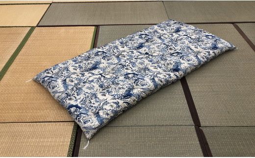 ふとん打ち直し　天然防ダニアロエ加工生地　ミスティ柄　２枚組【CW90W】（滋賀県　近江八幡市）