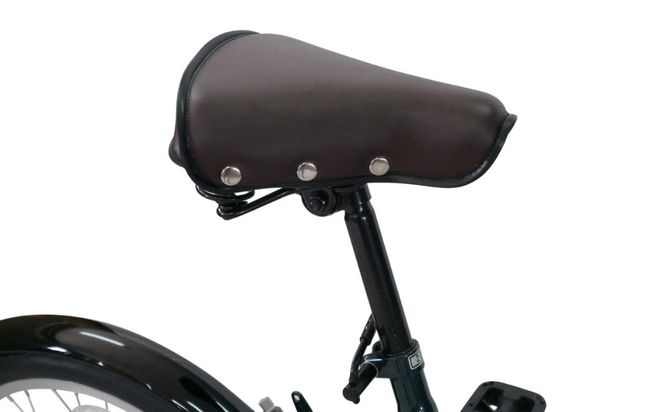 ノーパンク 折りたたみ自転車 20インチ VELETA SHIMANO6段変速 ブラック 空気入れ不要 前カゴ・LEDライト付 パンクしない｜武田産業 フォールディングバイク 人気返礼品 通勤 通学 三重県 四日市市 ふるさと納税