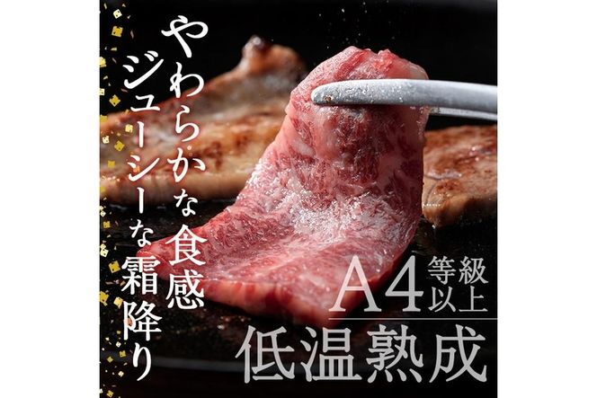 おおいた和牛 上ロース 焼肉 (200g) 国産 牛肉 肉 霜降り 低温熟成 A4 和牛 ロース ブランド牛 BBQ 冷凍 大分県 佐伯市【DH222】【(株)ネクサ】