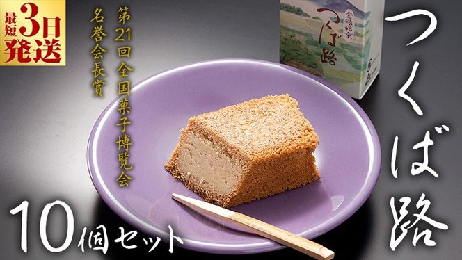 スピード発送!! つくば路 10個セット 和菓子 おやつ おかし お菓子 バター スピード発送 スピード配送 AO018ci]