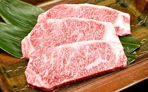 近江牛ロースステーキ【450g】【DK05W】（国産牛　和牛　ブランド牛　ブランド和牛　黒毛和牛　牛肉　肉　高級　人気　おすすめ　神戸牛　松阪牛 に並ぶ 日本三大和牛 近江牛）