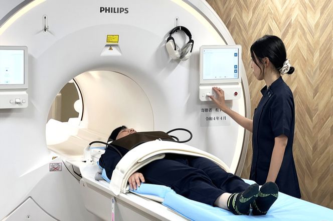 [セット] 松下記念病院脳ドック検査(MRI・MRA)×松下記念病院監修オリジナルソース「もりそ」310ml3本セット｜脳ドック ソース 調味料 チケット [2381]