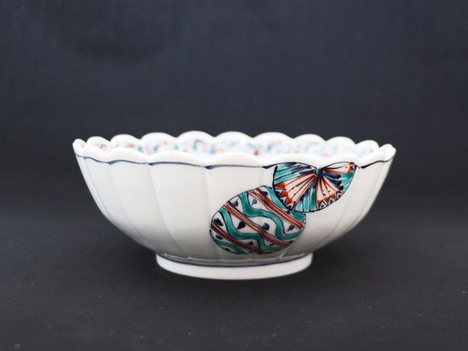 九谷焼　 5.2号鉢　丸小紋　a01 食器 キッチン雑貨 キッチンアイテム 雑貨 お皿 食卓 テーブルコーディネート 盛り付け 