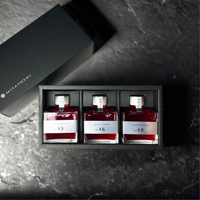 MIYAYOSHI　SILVER LABEL　No.13 No.16 No.19 small bottle 3P SET(A1112-1)