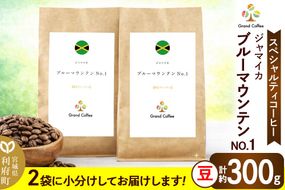 コーヒー ジャマイカ ブルーマウンテンNo.1 （2袋 計約300g） 宮城県利府町（豆）|06_grc-060101a