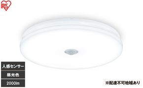 LED小型シーリングライト 人感センサー付 昼光色 SCL20D-MS-U2 シーリングライト LED 小型 薄型 led おしゃれ 照明 照明器具 アイリスオーヤマ 天井 簡単取付 省エネ コンパクト キッチン 廊下 トイレ 小型シーリングライト 人感 人感センサー