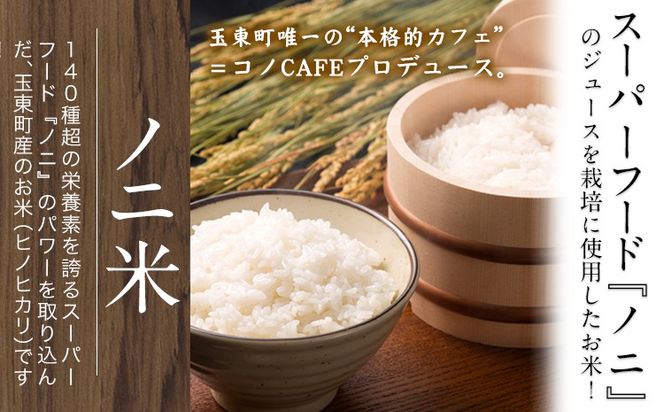 令和6年産  ひのひかり(ノニ米) 10kg(5kg×2袋)コノCAFE《30日以内に出荷予定(土日祝除く)》---sg_noni4_30d_24_22500_10kg---