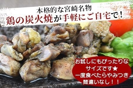 ＜鶏の炭火焼（100g×1パック）＞2025年2月に順次出荷【 肉 鶏 鶏肉 炭火焼 炭火焼き 国産 国産鶏肉 宮崎県産鶏肉 常温 常温鶏肉 鶏肉おかず 鶏肉おつまみ 焼き鳥 手焼き 惣菜 お試し キャンプ アウトドア 】【a0679_ty_x3-feb】