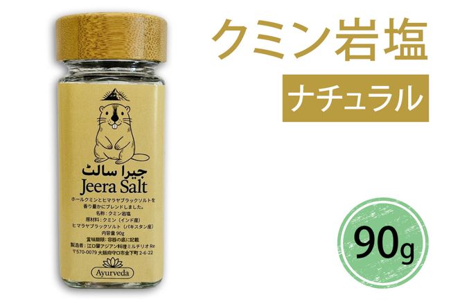 クミン岩塩(ナチュラル)｜スパイス 調味料 ナチュラル クミン 塩 岩塩 香辛料 ミックススパイス エスニック 料理用 下味 味付け BBQ アウトドア 肉料理 野菜料理 [2620]