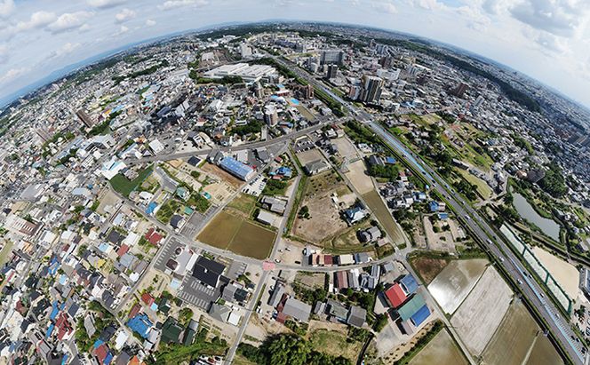 【要事前連絡】ドローン空撮で「今」のご実家を残しておこう＜愛知県日進市内限定＞ 地域のお礼の品 カタログ 写真 ドローン撮影の静止画 
