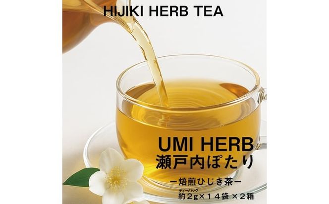 焙煎 ひじき茶 約2g×14袋入り×2箱セット 海藻漁師が自宅で飲むお茶 天然 海藻 無添加商品 ティーバッグ 鉄分豊富 焙煎ひじき茶 瀬戸内ぽたり 自然派女子のキレイ習慣 鉄分 カルシウム マグネシウム 食物繊維 ミネラル[№5735-3324]
