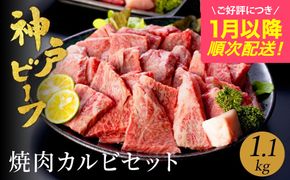 神戸牛 食べ比べ 焼肉セット 合計1.1kg【肩・モモ 600g+切り落とし牛カルビ 500g】/ 焼肉用 牛肉 切り落とし 牛 肉 焼肉 肩 モモ 赤身 黒毛和牛 霜降り 国産牛 焼き肉 カルビ 神戸ビーフ TYY3 太田牧場【但馬牛太田家】【好評につき1月以降順次発送】