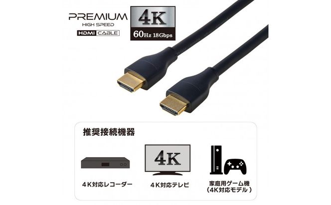HDMIケーブルプレミアム3.0m HDMI-2030 272183_AZ286