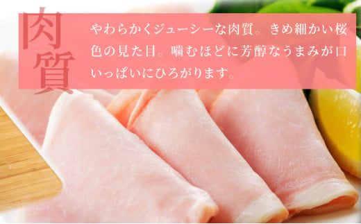 しっとり なめらか！ 肥前さくらポーク使用 特選ロースハム 卵不使用 塩分控えめ ブランド豚 お歳暮 サラダ 朝ごはん ハムステーキ ハムカツ ハムエッグ サンドイッチ アレンジ色々
