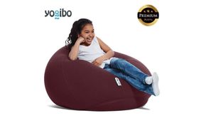 Yogibo Drop Premium（ヨギボー ドロップ プレミアム）＜ディープパープル＞-[G763-11]