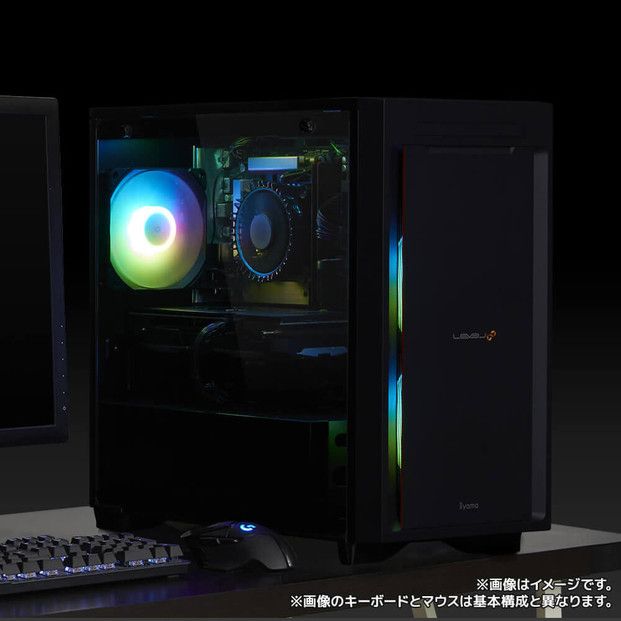 パソコン工房 4年間物損保証 ミニタワーゲーミングPC Ryzen 7/5070 Ti/No.375 322032_EE119