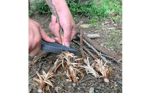 Bushcraft knife 120 炎神 究極キャンパーナイフ