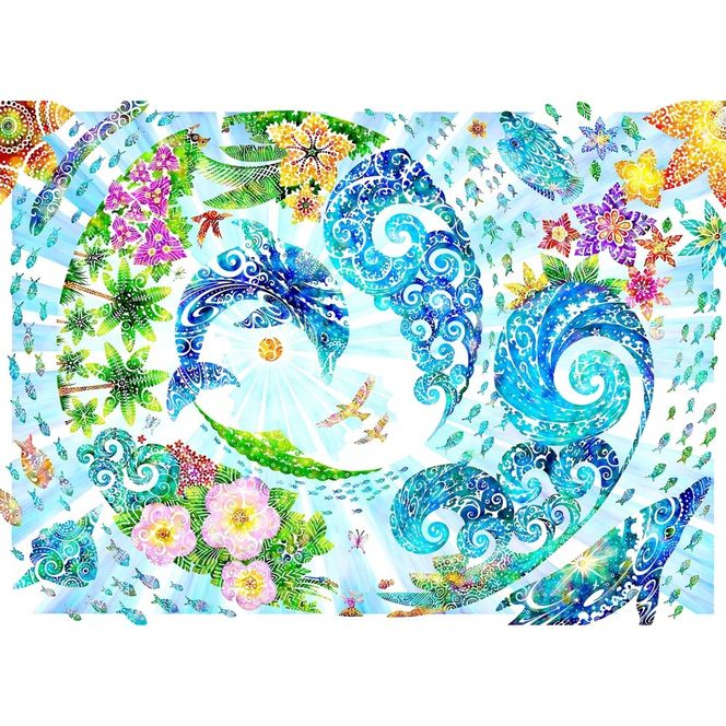 yꌧszmCXg[Vn ^VV wC̐ ?ǧ? / Star of the Sea - Shining Waves -x zLTCY CeA G A[g   s / yogima office[BCAI013]