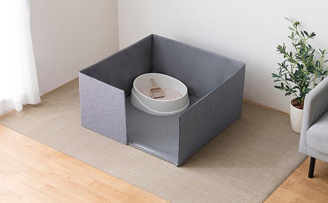 ペット 犬 猫 サークル トイレ ペットトイレサークル PTC-N8040 グレー アイリスオーヤマ コンパクト収納 折りたたみ トイレトレーニング 飛び散らない 介護 