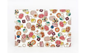 【文庫屋大関】パーソナルホルダー　飴【皮革工芸品】 民芸品 雑貨 日用品 文房具 革小物 革製品 ファイル ケース 