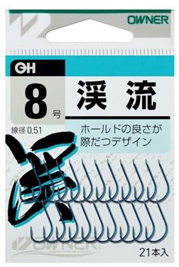 26-24　【オーナーばり】渓流鈎セット（５種・計25袋） 
