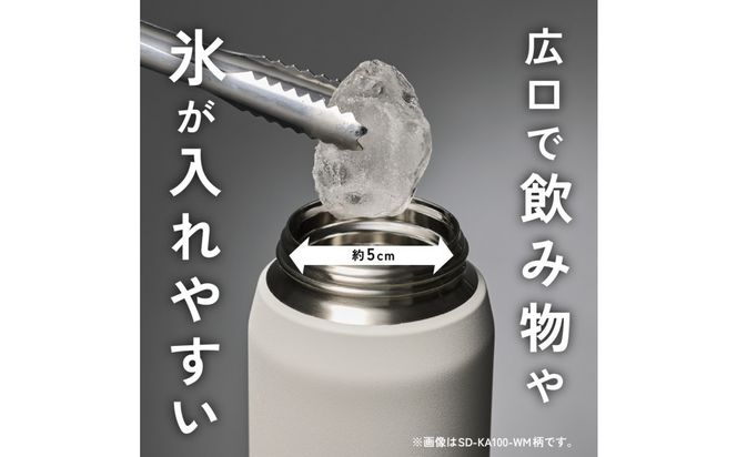 象印 ステンレスクールボトル 「 TUFF 」 SDKA100-GM ライトグリーン
