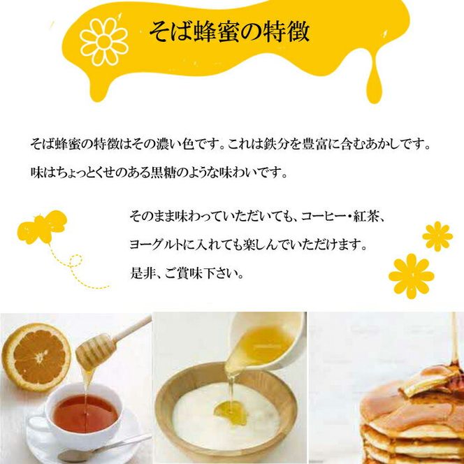 神の国 出雲産 純粋そば蜂蜜 120ｇ×2瓶 合計240ｇ 322032_GM001