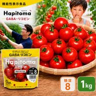 機能性表示食品 Hapitoma ハピトマ 糖度8（1kg）【配送不可：北海道・沖縄・離島】健康 ヘルシー GABA リコピン 人気 厳選 袋井市 野菜 トマト ミニトマト とまと 