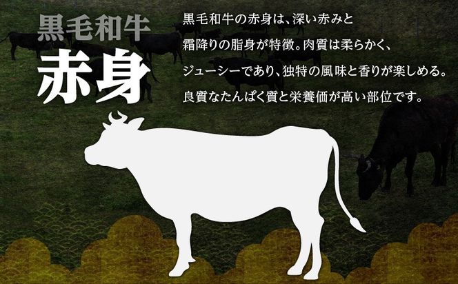 【10営業日以内に発送】鹿児島県産黒毛和牛赤身スライス 620g（310g×2P）　K086-048