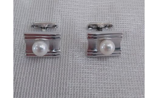 200-05伊勢志摩あこや本真珠カフスセット(A)