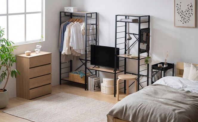 組立簡単ウッドチェスト KKWCー590 ナチュラル チェスト 4段 タンス 箪笥 収納 アイリスオーヤマ ローチェスト 衣装ケース 組み立て簡単 工具不要 引き出し 開閉スムーズ 北欧 おしゃれ シンプル 衣類 服 収納ケース 衣類収納ケース