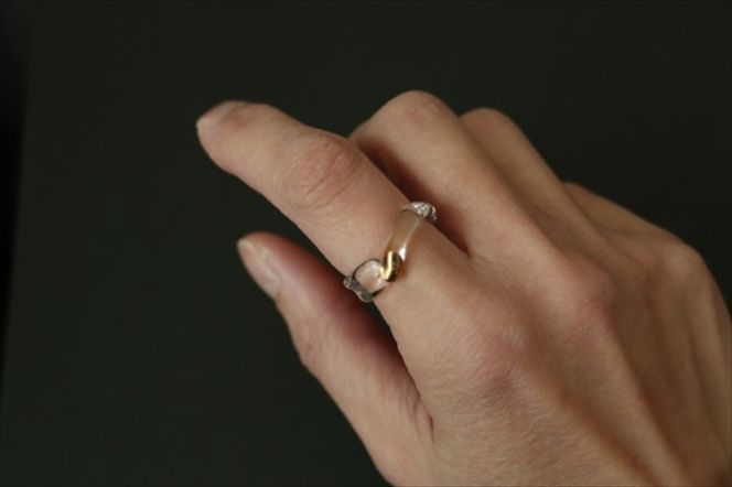 159-2053-08　オーダーメイド リング【 神奈川県 大磯町 レディースジュエリー ファッション小物 誕生日 お祝い ギフト 贈り物 ファッション 】