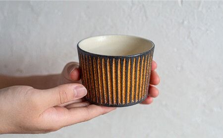 鉄釉 猪口カップ 2個セット 糸島市 / 醇窯 そばちょこ ペア コップ セット [AOE007] 醇窯 高須健太郎 陶器 うつわ 器 やきもの 食器 カップ そばちょこ 蕎麦猪口