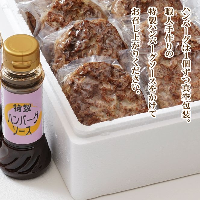 淡路玉ねぎたっぷりハンバーグ（特製ソース付）140g×12個　ハンバーグ 湯煎