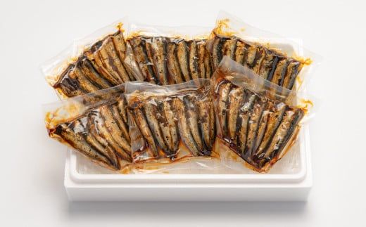 120g×6P 手作りいわし甘露煮　B-945