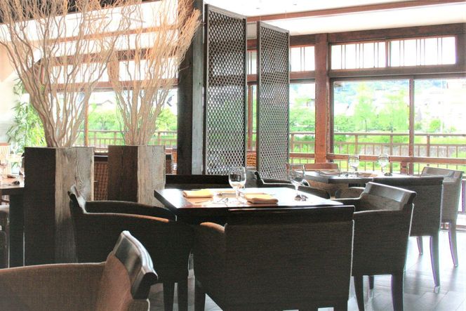 レストラン ルアン ギフト券6,000円｜京都木屋町 鮒鶴 人気リゾート フレンチ 食事券［ フレンチ ランチ ディナー コース料理 食事券 割引券 美食 グルメ 人気 おすすめ 記念 お祝い ホテル 旅行 観光 食事 ふるさと納税 ］ 261009_A-LU015