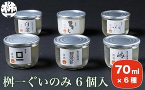 桝一ぐいのみ 6種入 70ml×6個 ［桝一市村酒造場］ お酒 日本酒 地酒 ご当地 生酒 飲み比べ 詰め合わせ プレゼント 贈答 長野県 信州 お取り寄せ 蔵元直送 ［A-221］