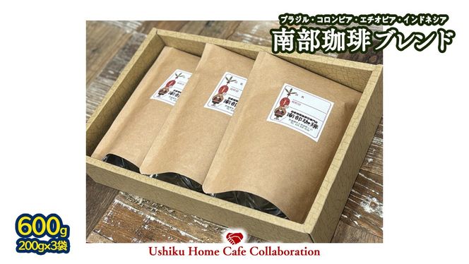 【牛久市限定コラボ】 南部珈琲 ブレンド 200g × 3袋 ＆ Dot.Bagel ベーグル おまかせ 12個 コーヒー豆 600ｇ コーヒー ブレンド 焙煎 おすすめ セット 詰合せ 食べ比べ bagel 食感 冷凍 パン しっとり もっちり おしゃれ まとめ買い お取り寄せグルメ [DL016us]	