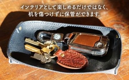 レザートレイ 糸島市 / LADIES＆GENTLEMEN [ADK045] つり銭トレー トレイ 小物入れ 小物トレー 革製品 クラフト