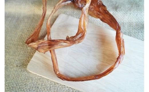 【獣医師手作り】無添加 ペット用 アキレスくんせい (輪タイプ) 計300g　ジャーキー ストレス解消 歯磨き効果 燻製 犬 猫 やみつき おやつ ご褒美 馬肉アキレスを使用 H191-007