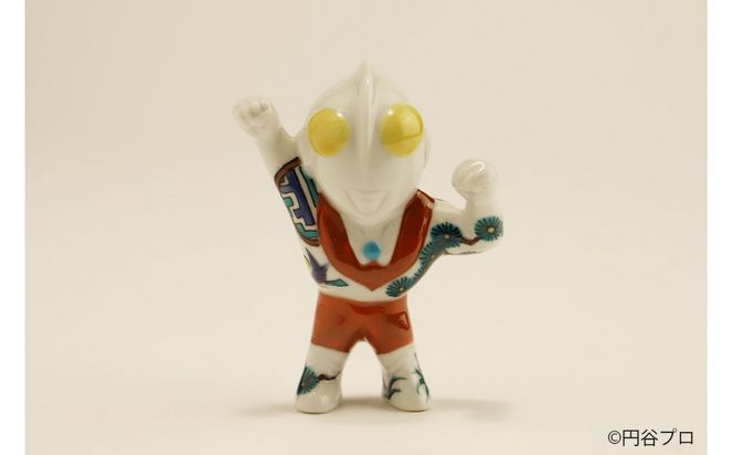 九谷焼　ウルトラマン　古九谷風 172111_CY3185