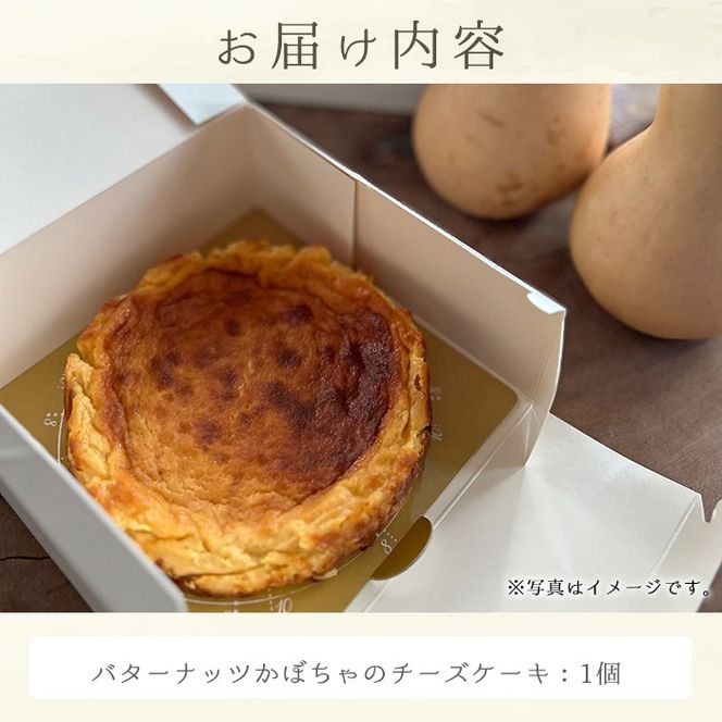 【0114216a】バターナッツかぼちゃのチーズケーキ(1個) かぼちゃ チーズケーキ お菓子 ケーキ スイーツ デザート バターナッツ 濃厚 【Food＆SpiceSoerwCoco】