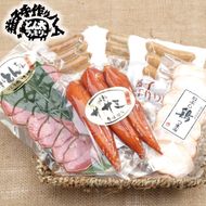 【定期便】無添加ウインナーとおつまみ燻製6品セット年3回(3月、6月、9月)｜栃木県 益子町 ふるさと納税 燻製 セット 無添加 手づくり スモーク おつまみ（AF005）