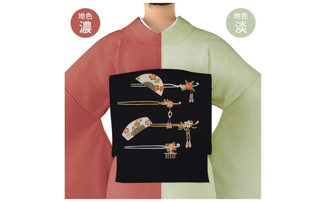 【和装振興応援プロジェクト】歳時記11月1「七五三」京手描友禅 染帯｜染帯 着物 織物 人気 おすすめ [ 手描友禅 帯 染匠 職人 歳時記 人気 おすすめ ギフト プレゼント お取り寄せ 通販 送料無料 ふるさと納税 ] 261009_A-BR053VC29