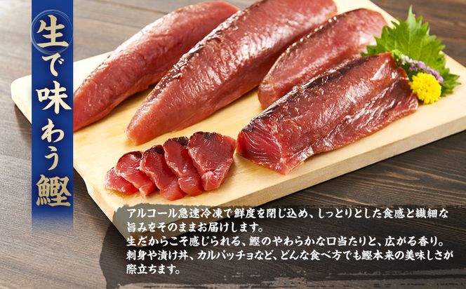 かつお一本釣り漁師が直送！ 日帰り生かつお 訳あり 2.2kg入 304018_DT06